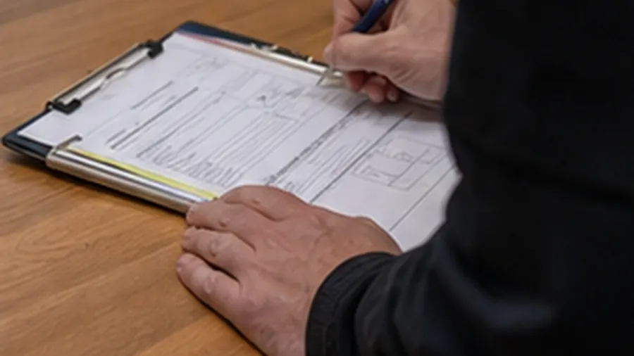 Electrical inspection tools and paperwork