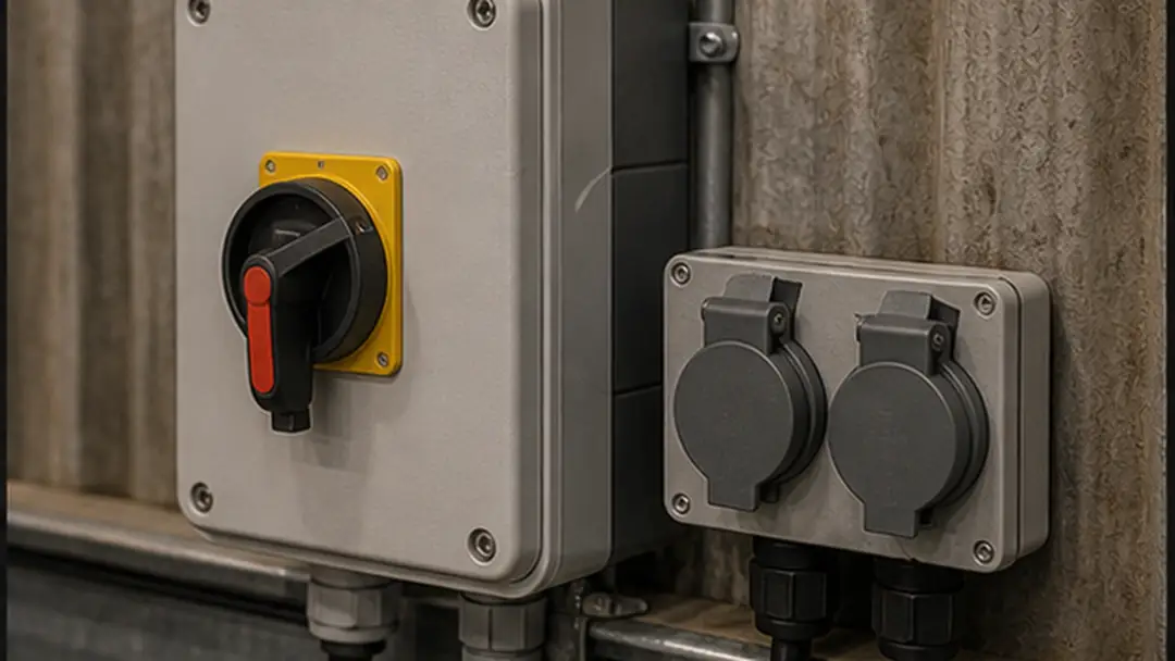 Illustrative agricultural electrician work in Arbroath