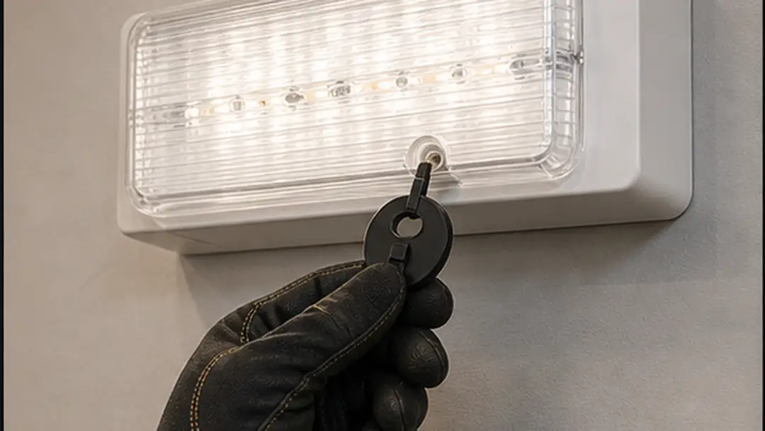 Illustrative emergency lighting installation work in Arbroath