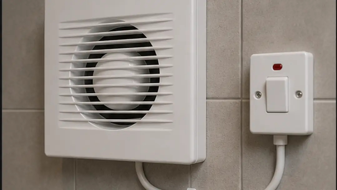 Illustrative extractor fan installation work in Arbroath
