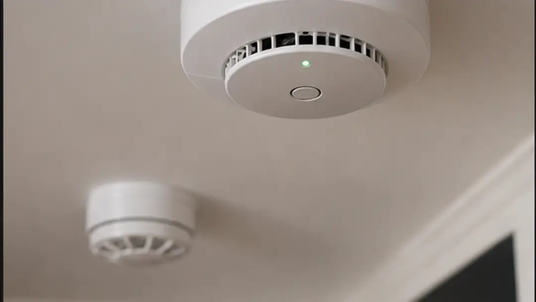 Illustrative smoke alarm installation work in Arbroath
